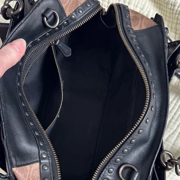 Coach Chelsea Champlain Dreamer Bag with tattoo design beautiful - Picture 13 of 16